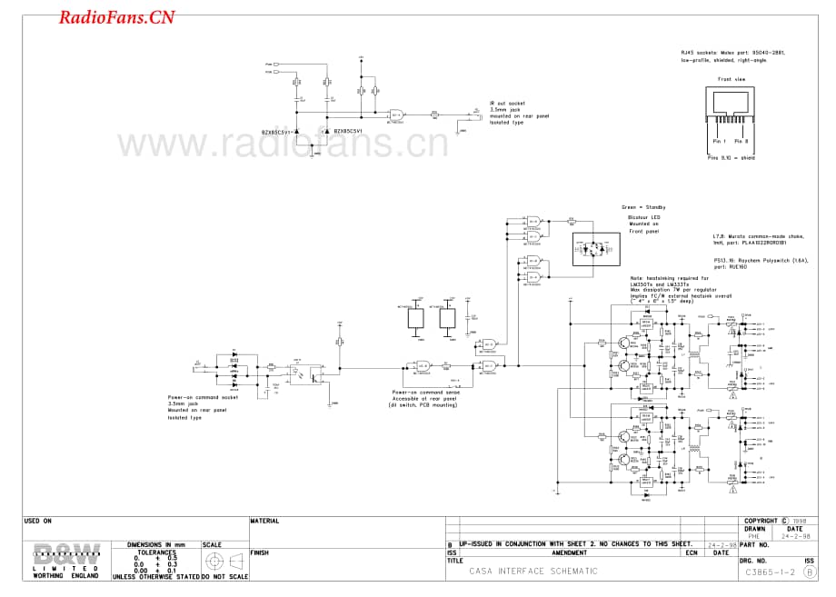 B&W-CASA-Interface-sm维修电路图 手册.pdf_第1页