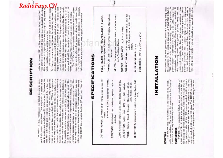 Bogen-BT20A-int-sm维修电路图 手册.pdf_第2页