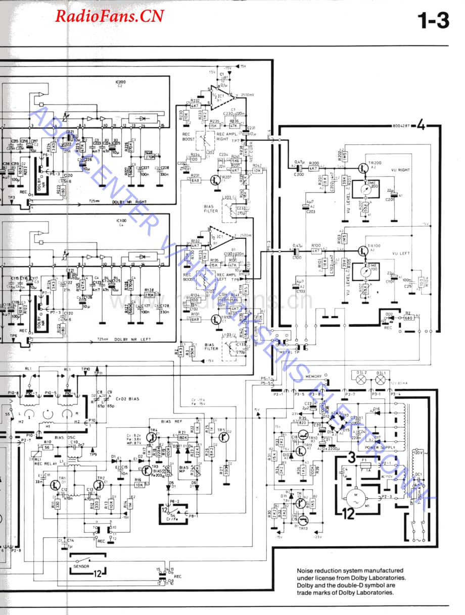 B&O-Beocord2400-type-266x维修电路图 手册.pdf_第3页