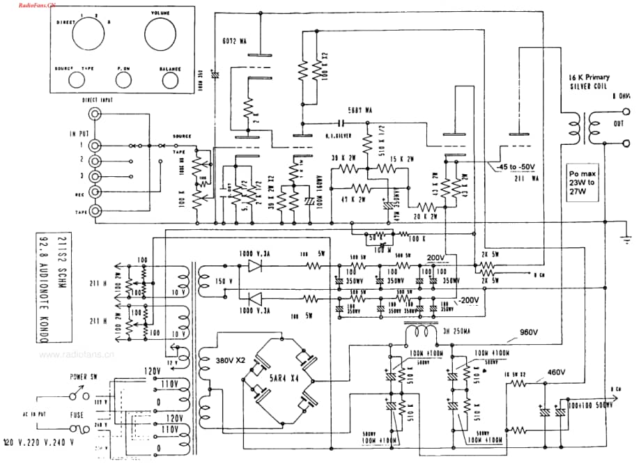AudioNote-211S2Kondo-int-sch维修电路图 手册.pdf_第2页