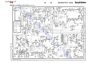 B&O-Beomaster5500-type-233x维修电路图 手册.pdf
