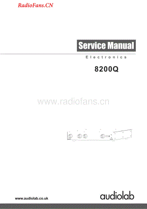Audiolab-8200Q-pre-sm维修电路图 手册.pdf