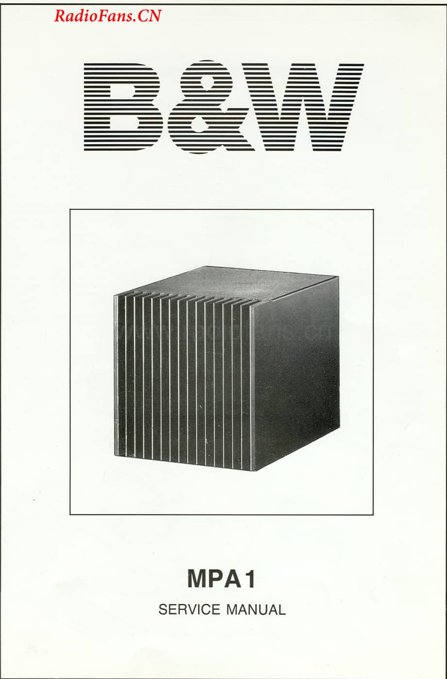 B&W-MPA1-pwr-sm维修电路图 手册.pdf_第1页