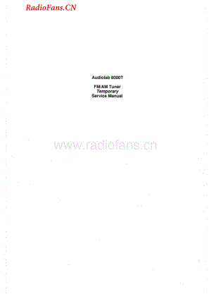 Audiolab-8000T-tun-sm维修电路图 手册.pdf