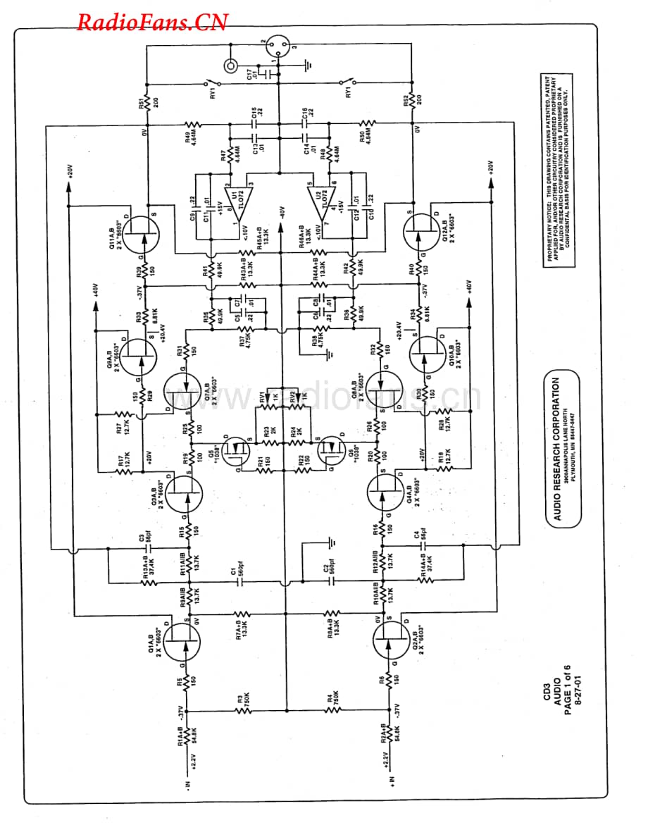 AudioResearch-CD3MKll-cd-sch维修电路图 手册.pdf_第2页