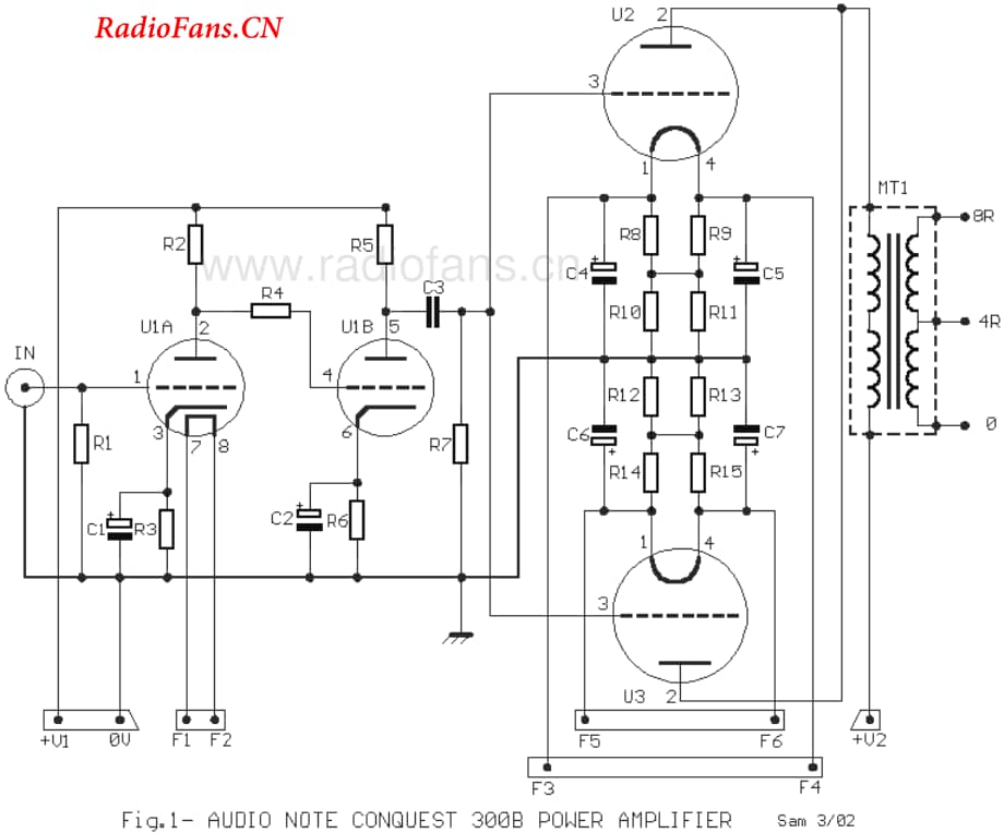 AudioNote-Conquest300B-pwr-sch维修电路图 手册.pdf_第2页