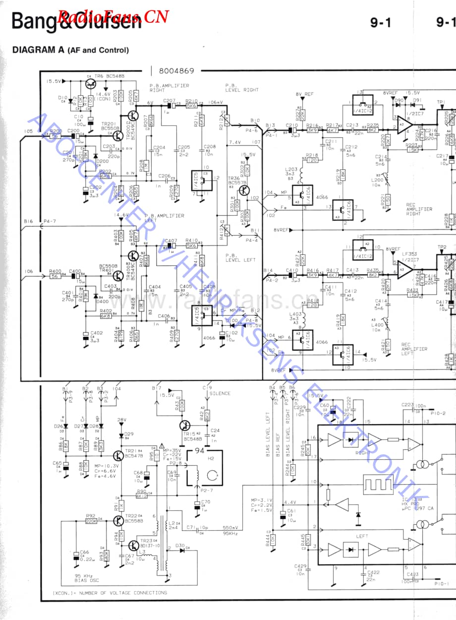 B&O-Beocord4500MKII维修电路图 手册.pdf_第2页
