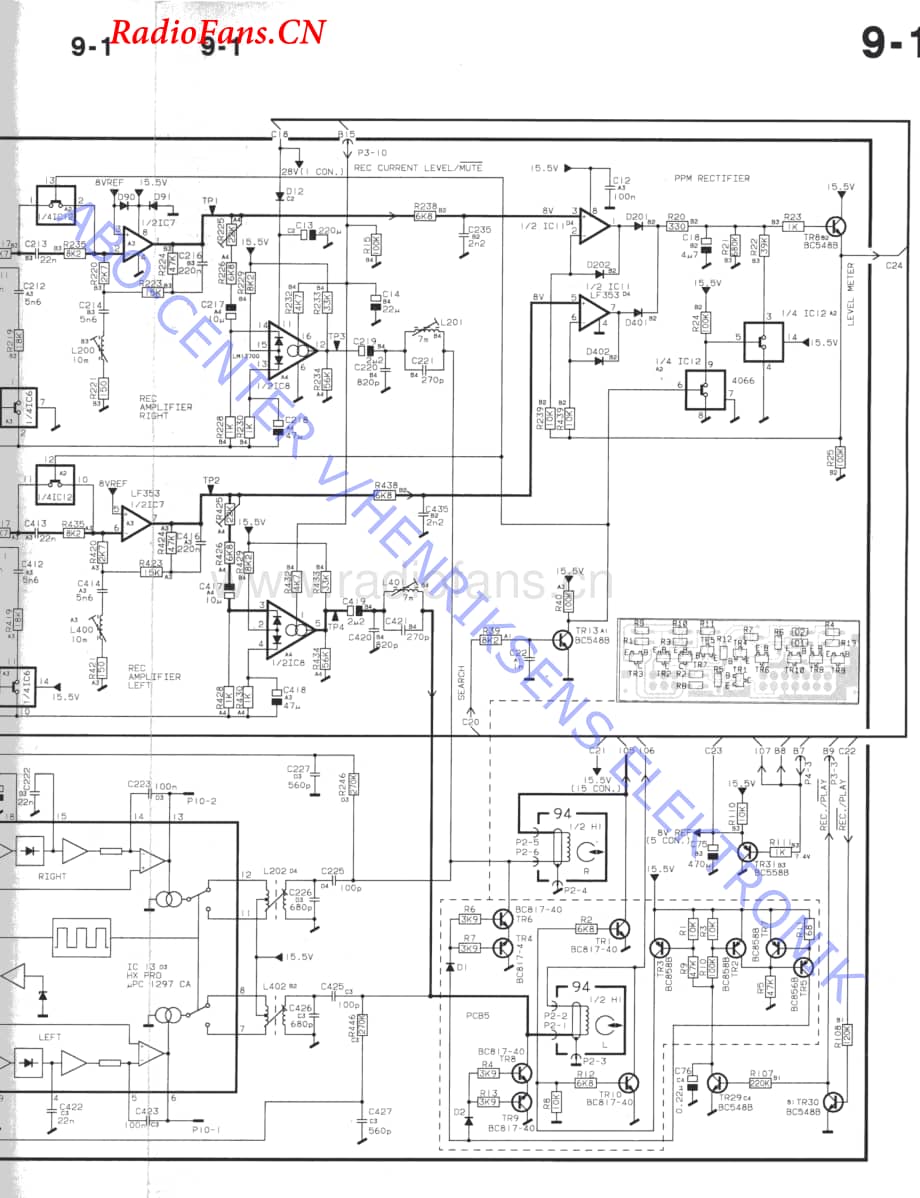 B&O-Beocord4500MKII维修电路图 手册.pdf_第3页