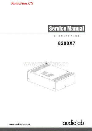 Audiolab-8200X7-pwr-sm维修电路图 手册.pdf