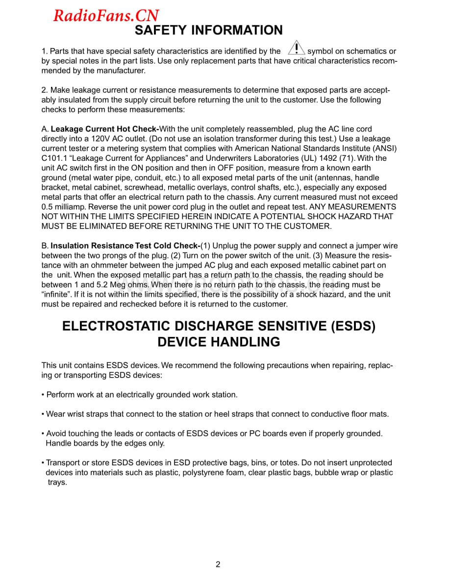 Bose-WaveCD-sm维修电路图 手册.pdf_第3页