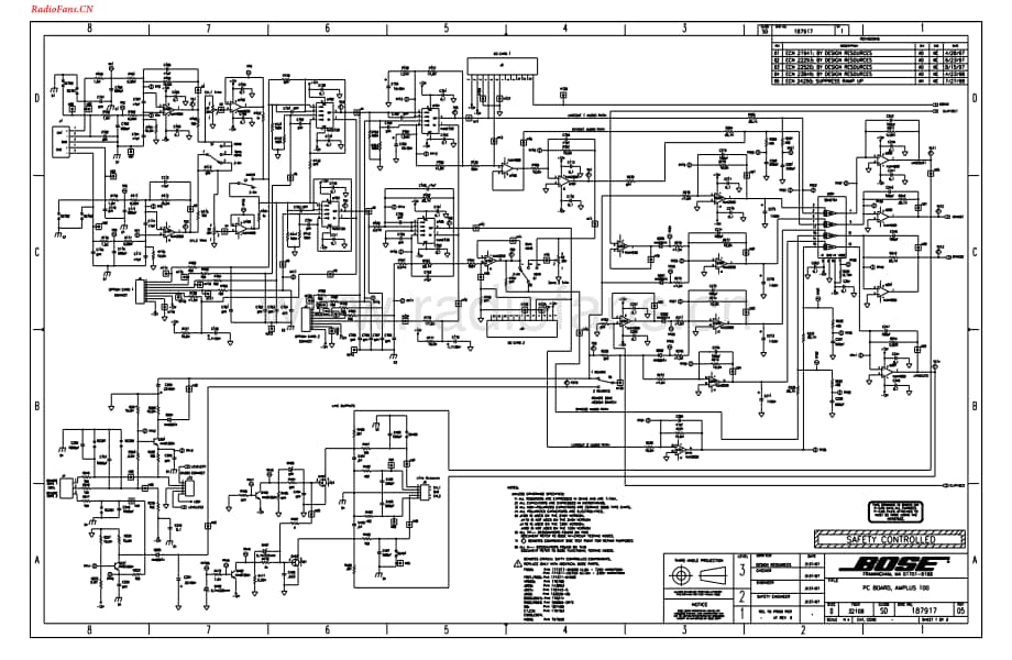 Bose-Amplus100-pwr-sch维修电路图 手册.pdf_第1页