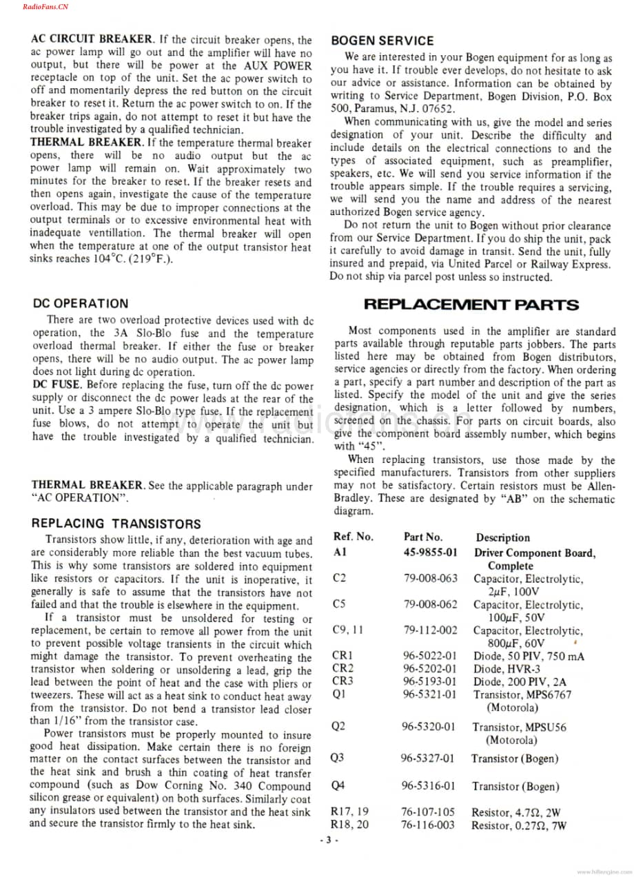 Bogen-MT125-pa-sm维修电路图 手册.pdf_第3页