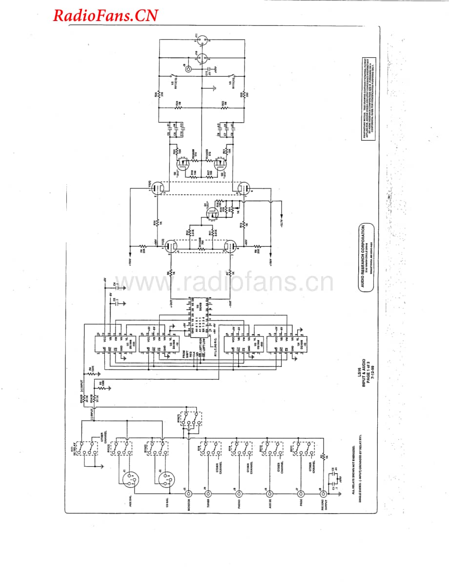 AudioResearch-LS16-pre-sch维修电路图 手册.pdf_第2页