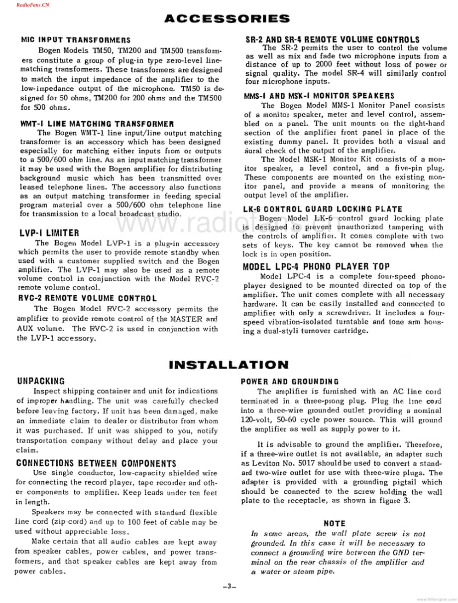 Bogen-MX6A-pa-sm维修电路图 手册.pdf_第3页