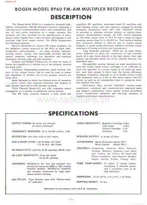 Bogen-RP60-famr-sm维修电路图 手册.pdf