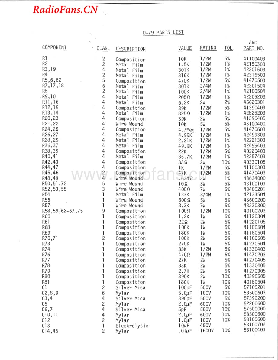 AudioResearch-D79-pwr-sch维修电路图 手册.pdf_第3页