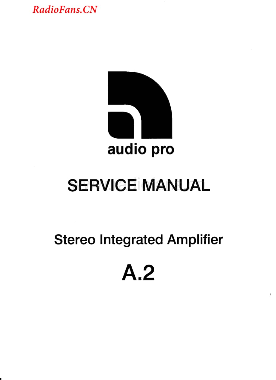AudioPro-A2-int-sm维修电路图 手册.pdf_第1页