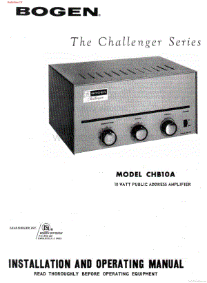 Bogen-CHB10A-pa-sm维修电路图 手册.pdf