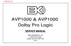 BKComponents-APV1000-avr-sch维修电路图 手册.pdf