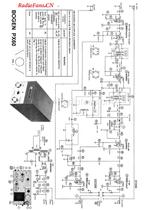 Bogen-PX60-pwr-sch维修电路图 手册.pdf