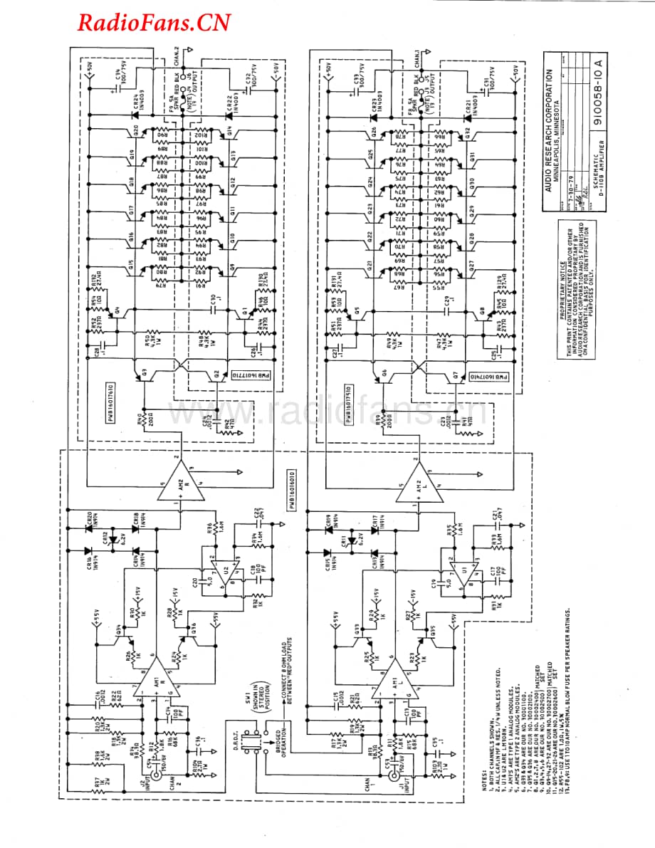 AudioResearch-D110B-pwr-sch维修电路图 手册.pdf_第2页