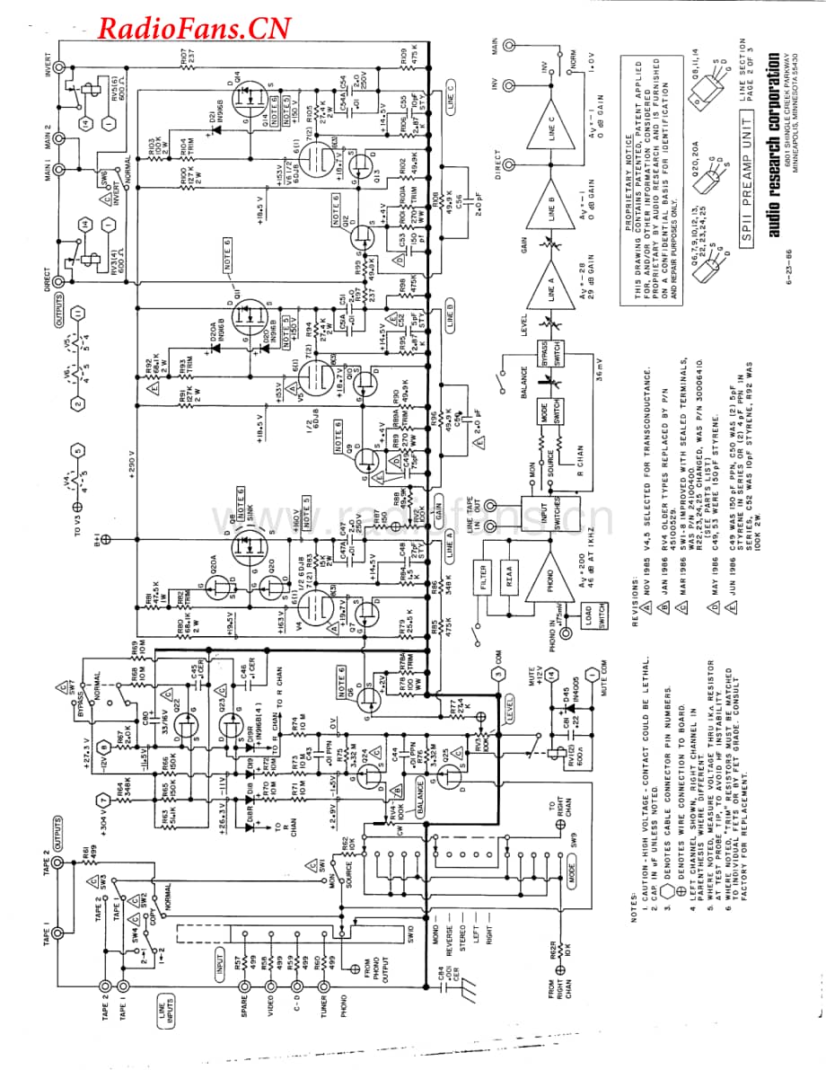 AudioResearch-SP11PS-pre-sch维修电路图 手册.pdf_第3页