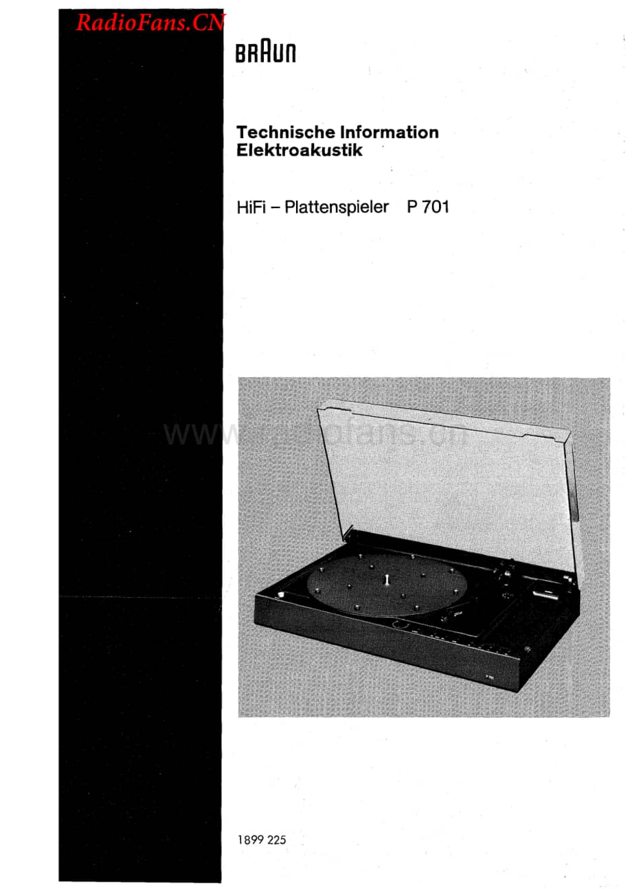 Braun-P701-tt-sm维修电路图 手册.pdf_第1页