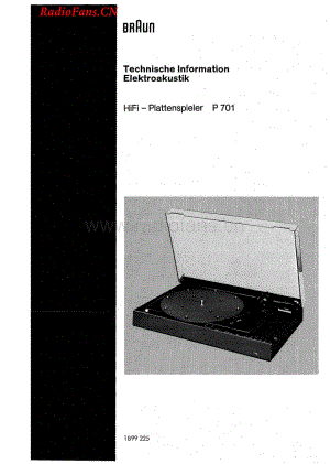 Braun-P701-tt-sm维修电路图 手册.pdf