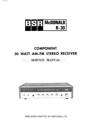 BSR-R30-rec-sm维修电路图 手册.pdf