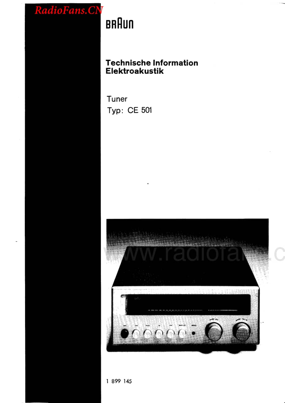Braun-CE501-tun-sm维修电路图 手册.pdf_第1页