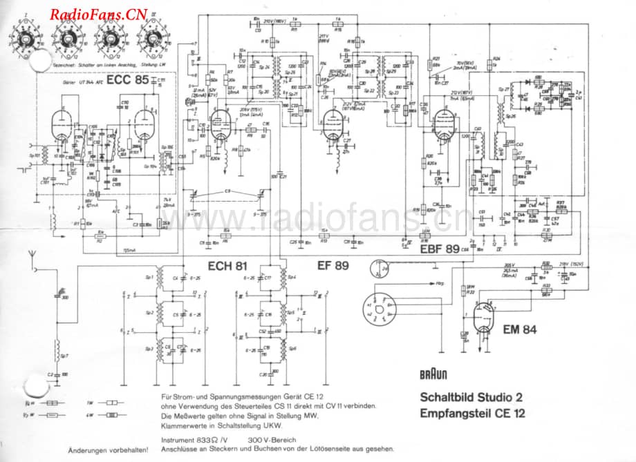 Braun-CE12-rec-sm维修电路图 手册.pdf_第1页