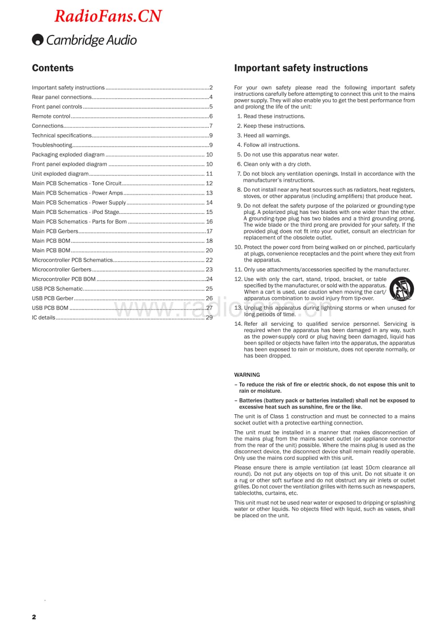 Cambridge-A351A-int-sm维修电路图 手册.pdf_第2页