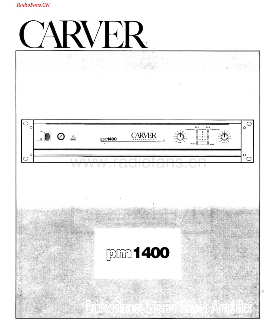 Carver-PM1400-pwr-sch维修电路图 手册.pdf_第1页