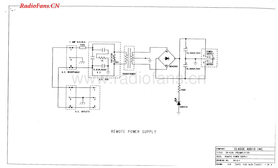 Classe-Model6-pre-sm维修电路图 手册.pdf_第1页