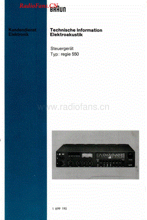 Braun-Regie550-rec-sm维修电路图 手册.pdf