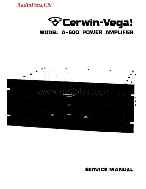 CerwinVega-A600-pwr-sm维修电路图 手册.pdf