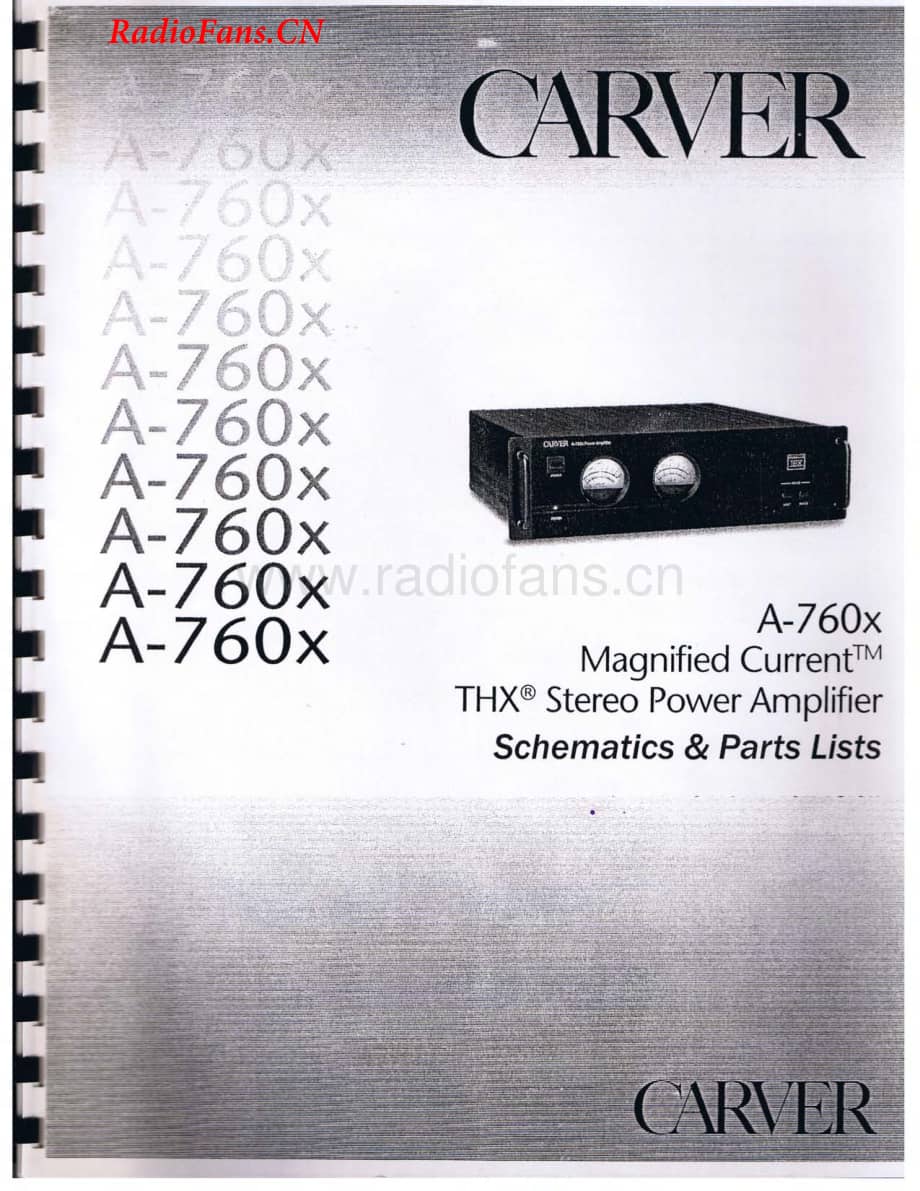 Carver-A760-pwr-sm维修电路图 手册.pdf_第1页