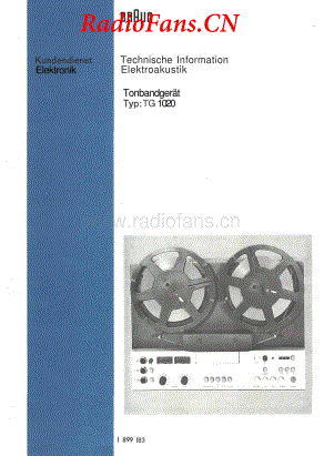Braun-TG1020-tape-sm维修电路图 手册.pdf