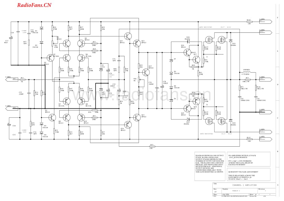 C.Audio-RA3000-pwr-sch维修电路图 手册.pdf_第1页