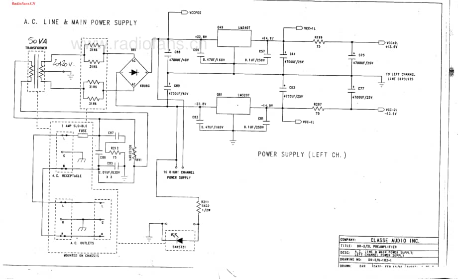 Classe-DR5-pre-sch维修电路图 手册.pdf_第1页