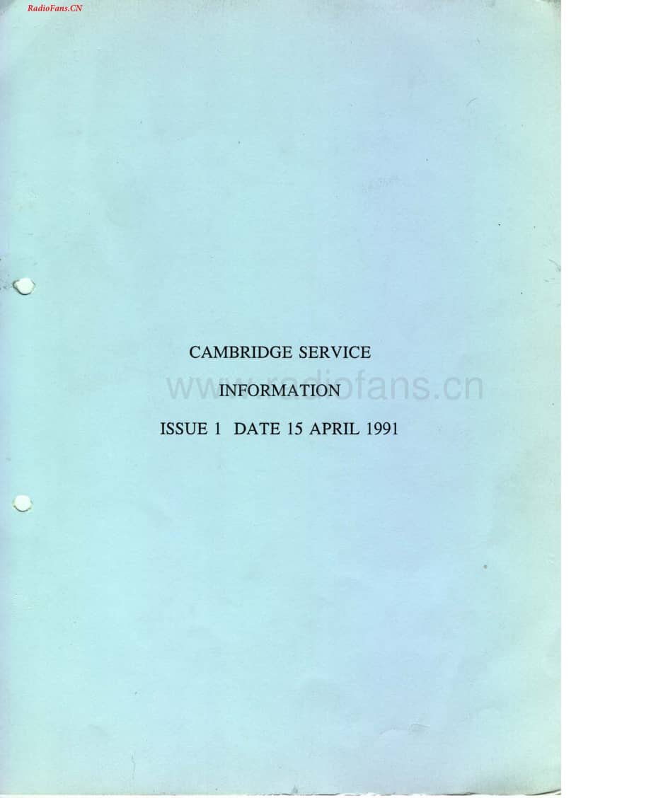Cambridge-C70-pre-si维修电路图 手册.pdf_第1页