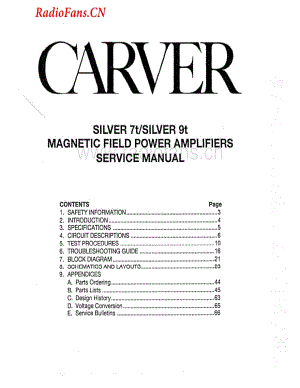 Carver-Silver9T-pwr-sm维修电路图 手册.pdf