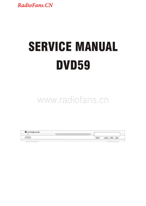 Cambridge-DVD59-dvd-sm维修电路图 手册.pdf