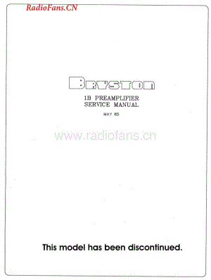 Bryston-1B-pre-sm维修电路图 手册.pdf