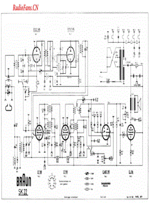 Braun-SK22-rec-sch维修电路图 手册.pdf