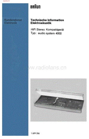 Braun-System4000-rec-sm维修电路图 手册.pdf