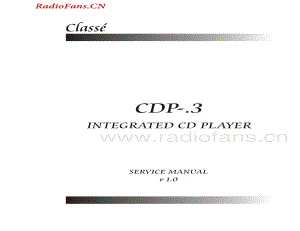 Classe-CDP3-cd-sm维修电路图 手册.pdf