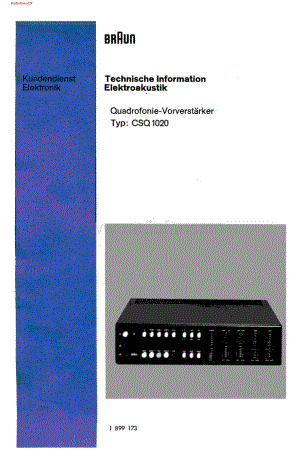Braun-CSQ1020-pre-sm维修电路图 手册.pdf