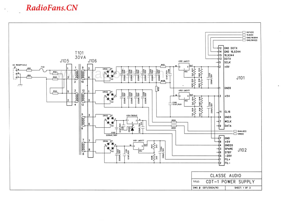 Classe-CDT1-cd-sm维修电路图 手册.pdf_第1页