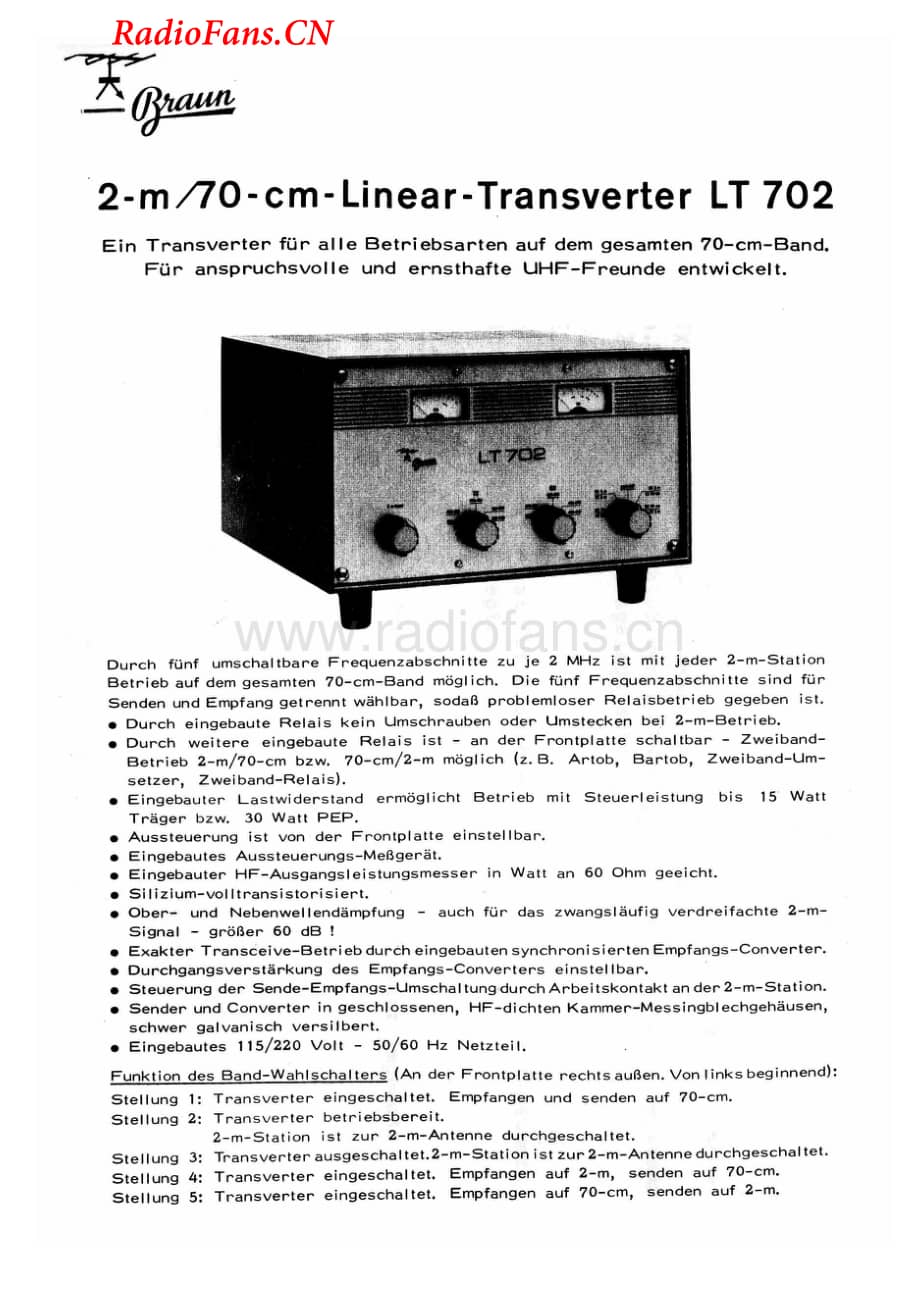 Braun-LT702-tun-sch维修电路图 手册.pdf_第1页